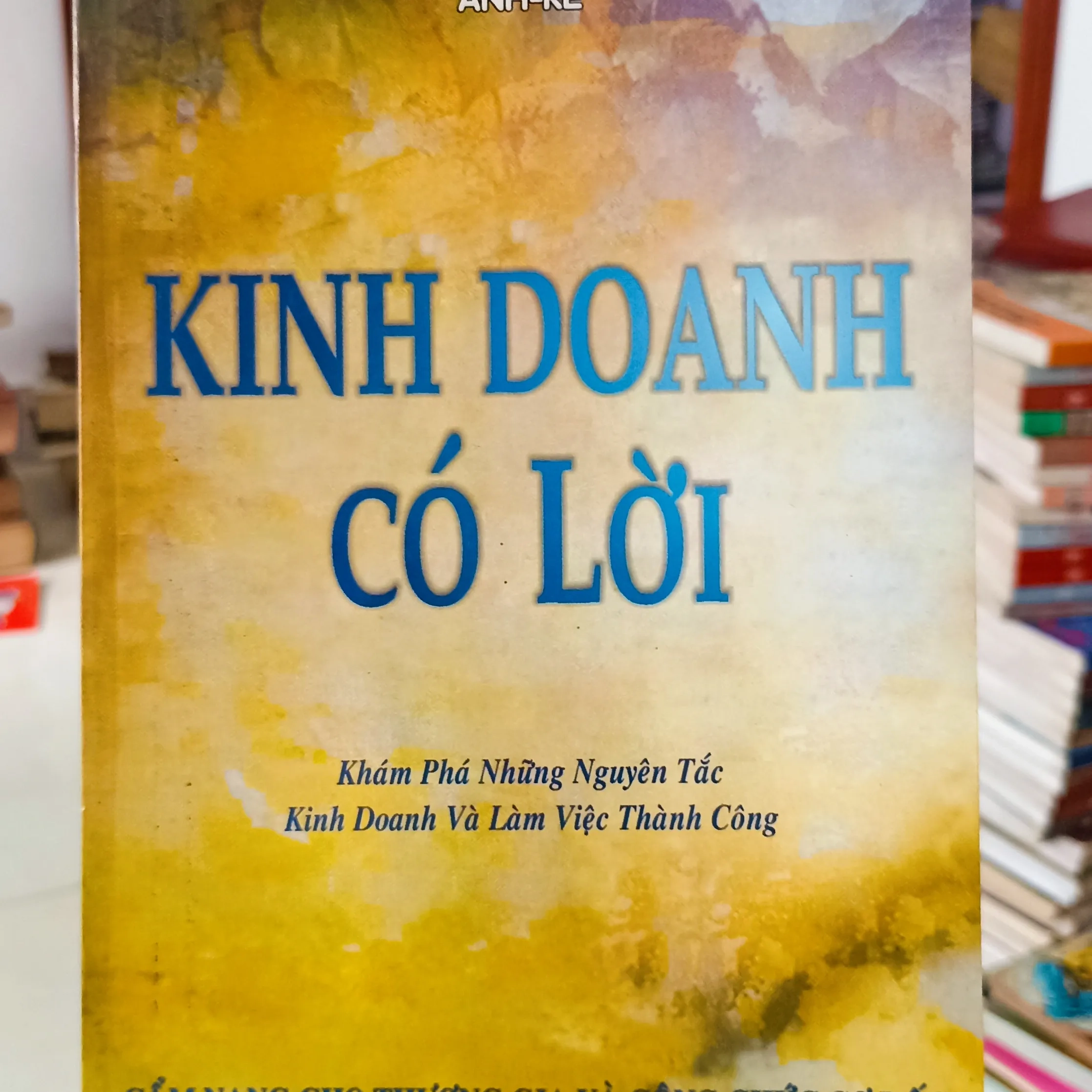 Kinh doanh có lời 🌻 by  - Sách Book Cover - Ngọc Hiển Books