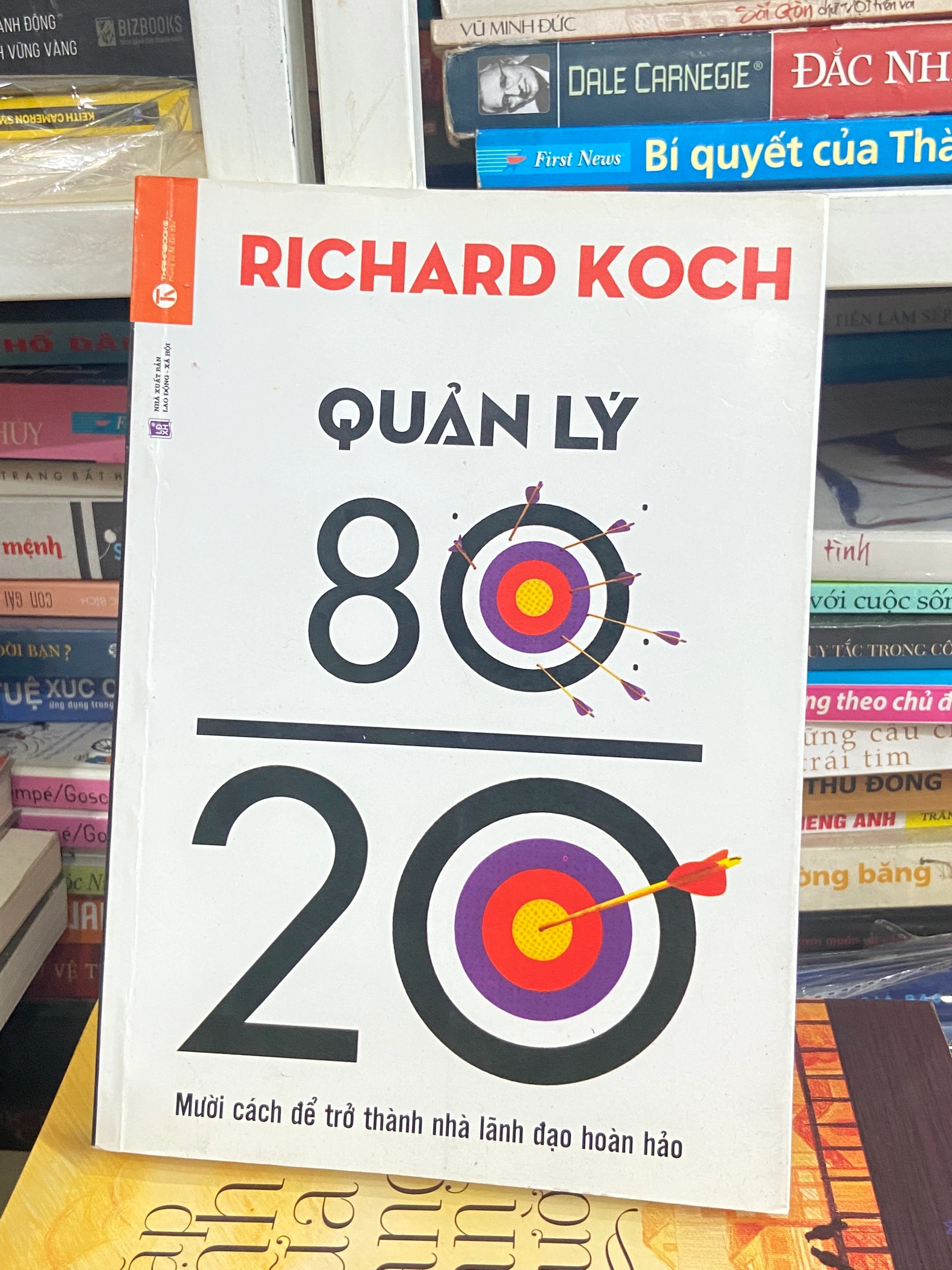 Quản Lý 80/20: Mười Cách Để Trở Thành Nhà Lãnh Đạo Hoàn Hảo by Richard Koch - Sách Book Cover - Ngọc Hiển Books