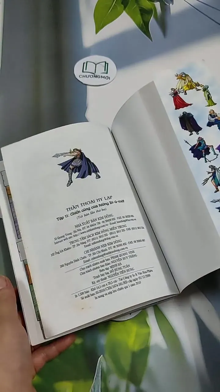 Truyện Tranh Thần Thoại Hy Lạp: Chiến Công Của Tướng Đi-ô-mét ( Tập 11 ) - Thomas Bulfinc 705770