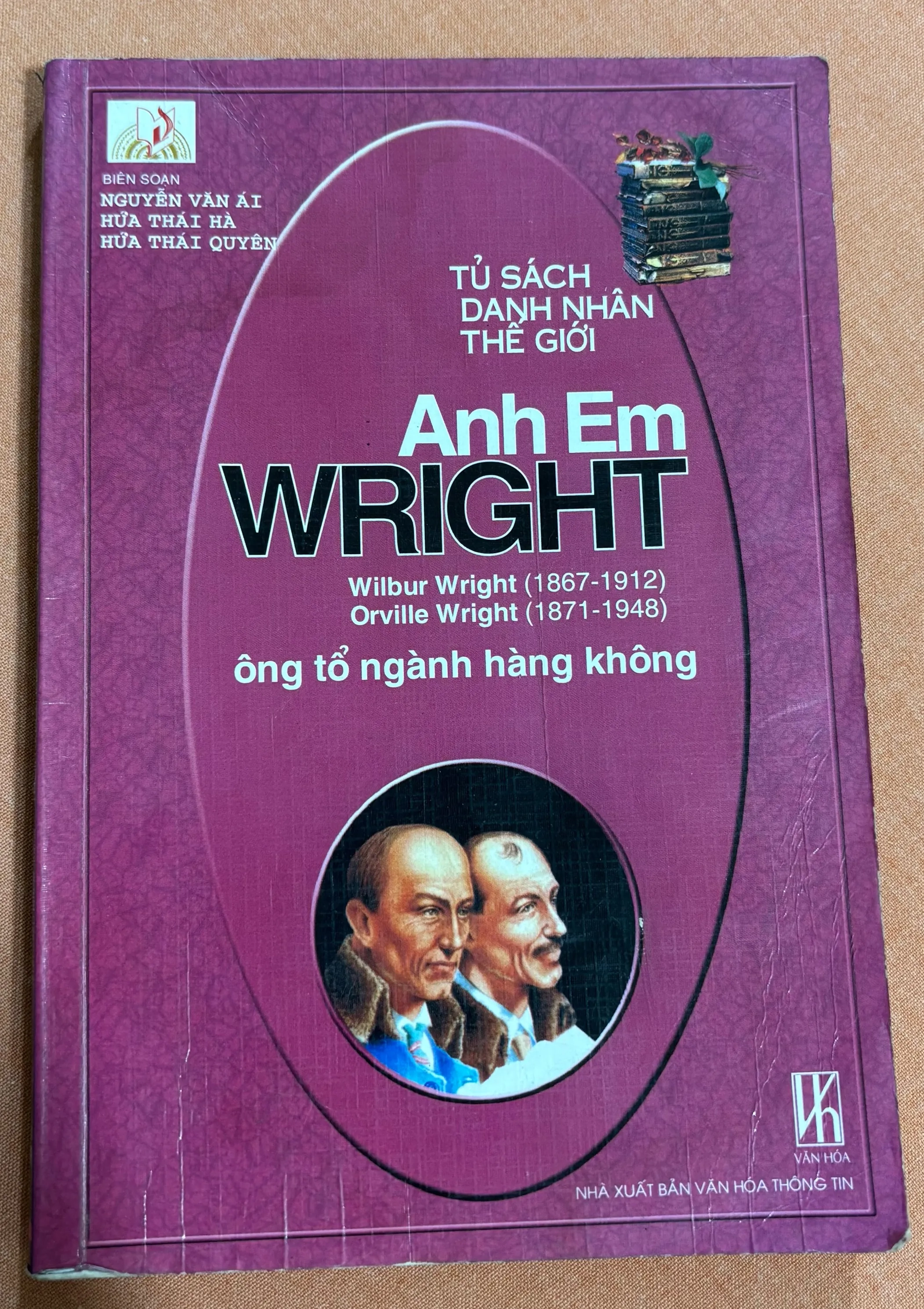 Anh em Wright ông tổ ngành hàng không 🌊 by  - Sách Book Cover - Ngọc Hiển Books