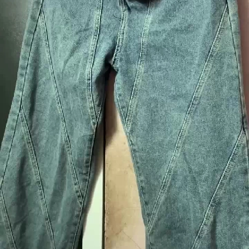 Quần jeans nữ ống suông 1011481