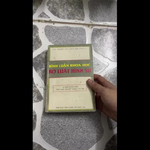 [luật] Bình luận khoa học Bộ luật hình sự 1985