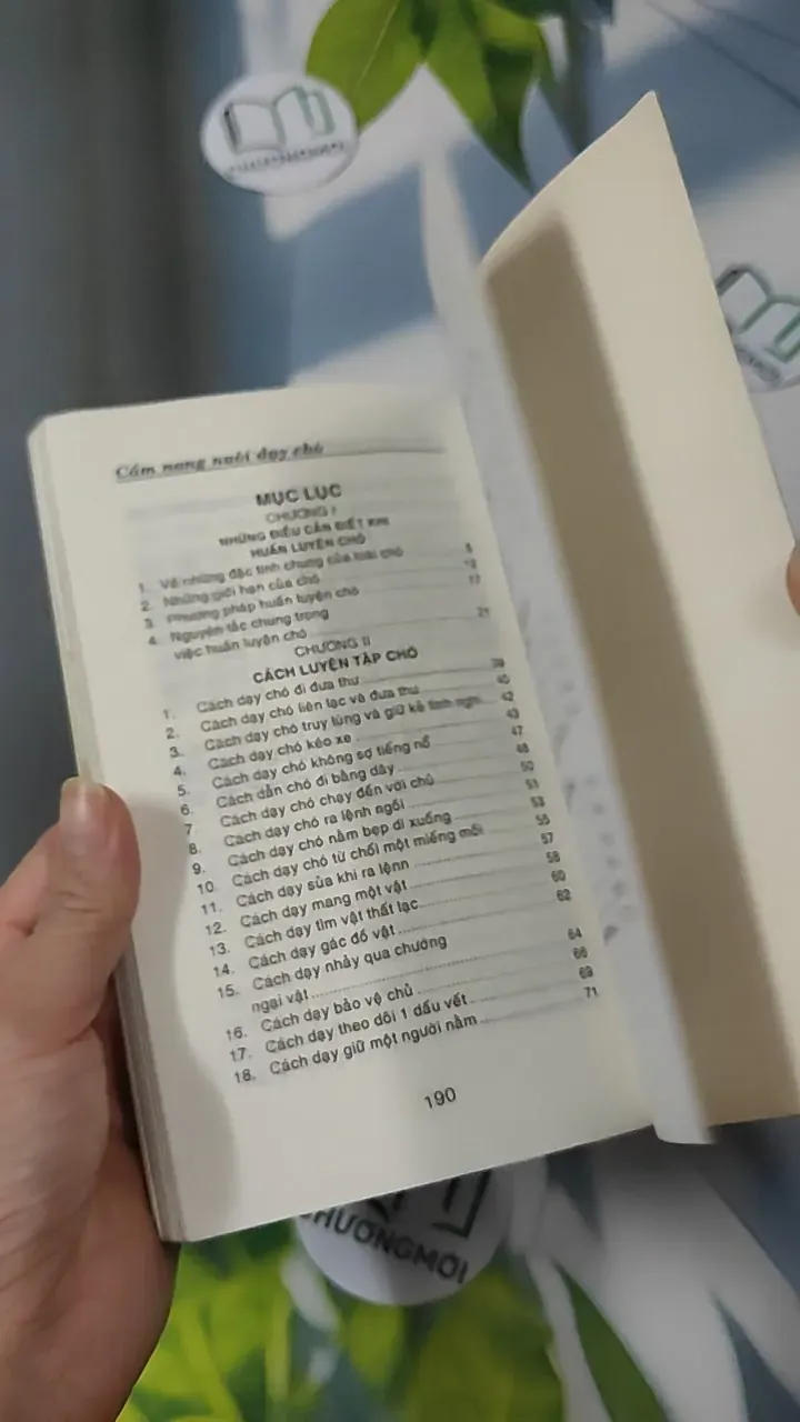 [XƯA] Cẩm Nang Nuôi Dạy Chó (1999) - Hoàng Long-Đặng Đức Trinh 780854