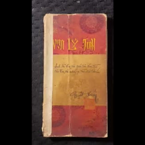[ sách xưa] Vạn Lý Tình - Việt Xuân ,chữ ký và phụ bản 
