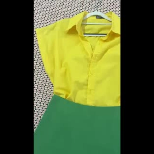 Set váy hè siêu mát Sơ mi + CV ngắn  929865