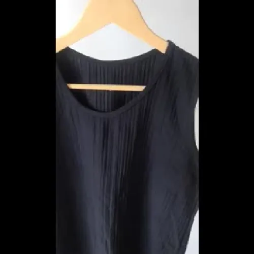 Combo Áo 2 dây nữ màu vàng nâu & áo sát nách đen 719471