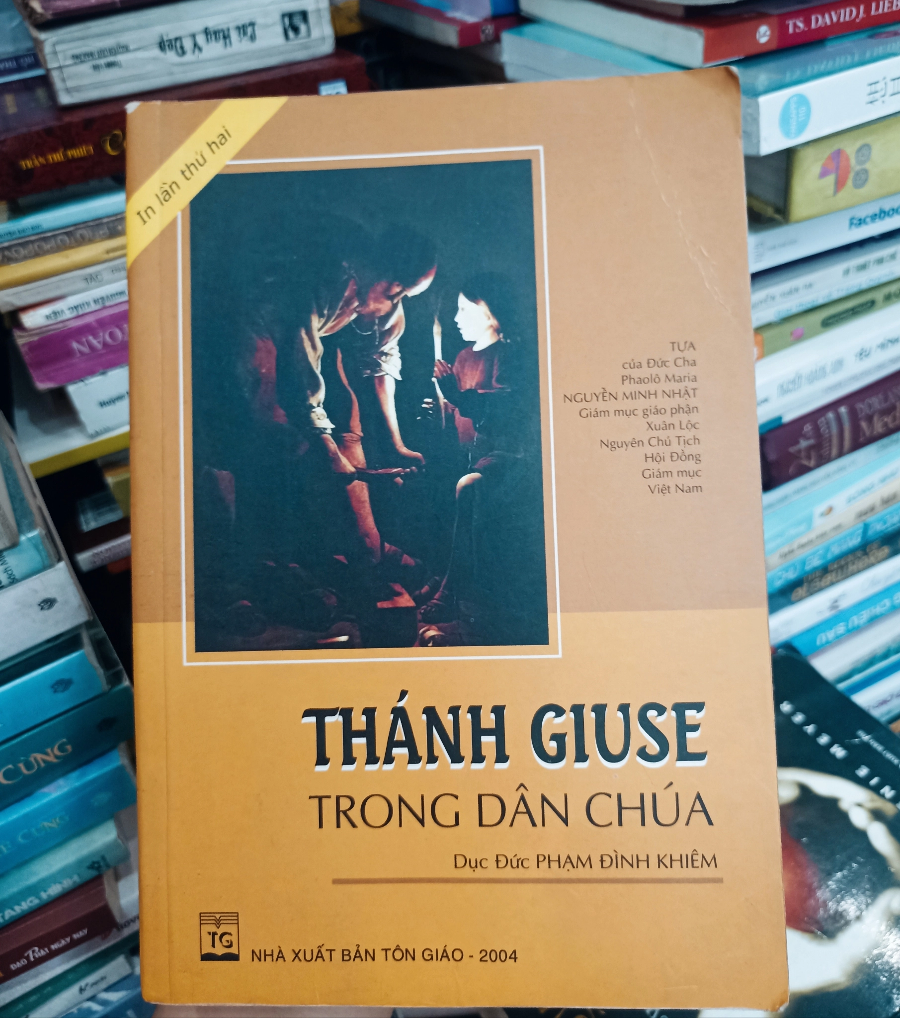 THÁNH  GIUSE TRONG DÂN CHÚA 🌻 by  - Sách Book Cover - Ngọc Hiển Books