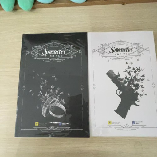 Socrates thân yêu (Bộ truyện 2 cuốn) còn mới có bọc sách 147321