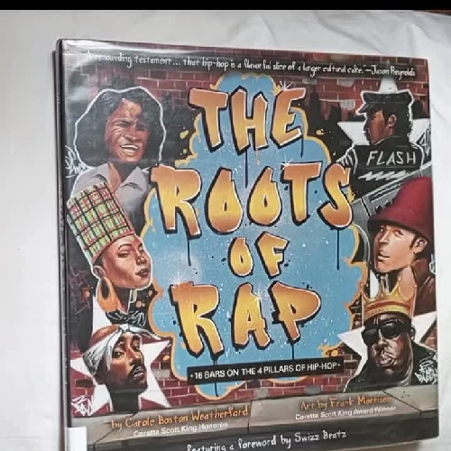 Sách tranh Tiếng Anh về Rap khổ lớn The Roots Of Rap dành cho mọi lứa tuổi