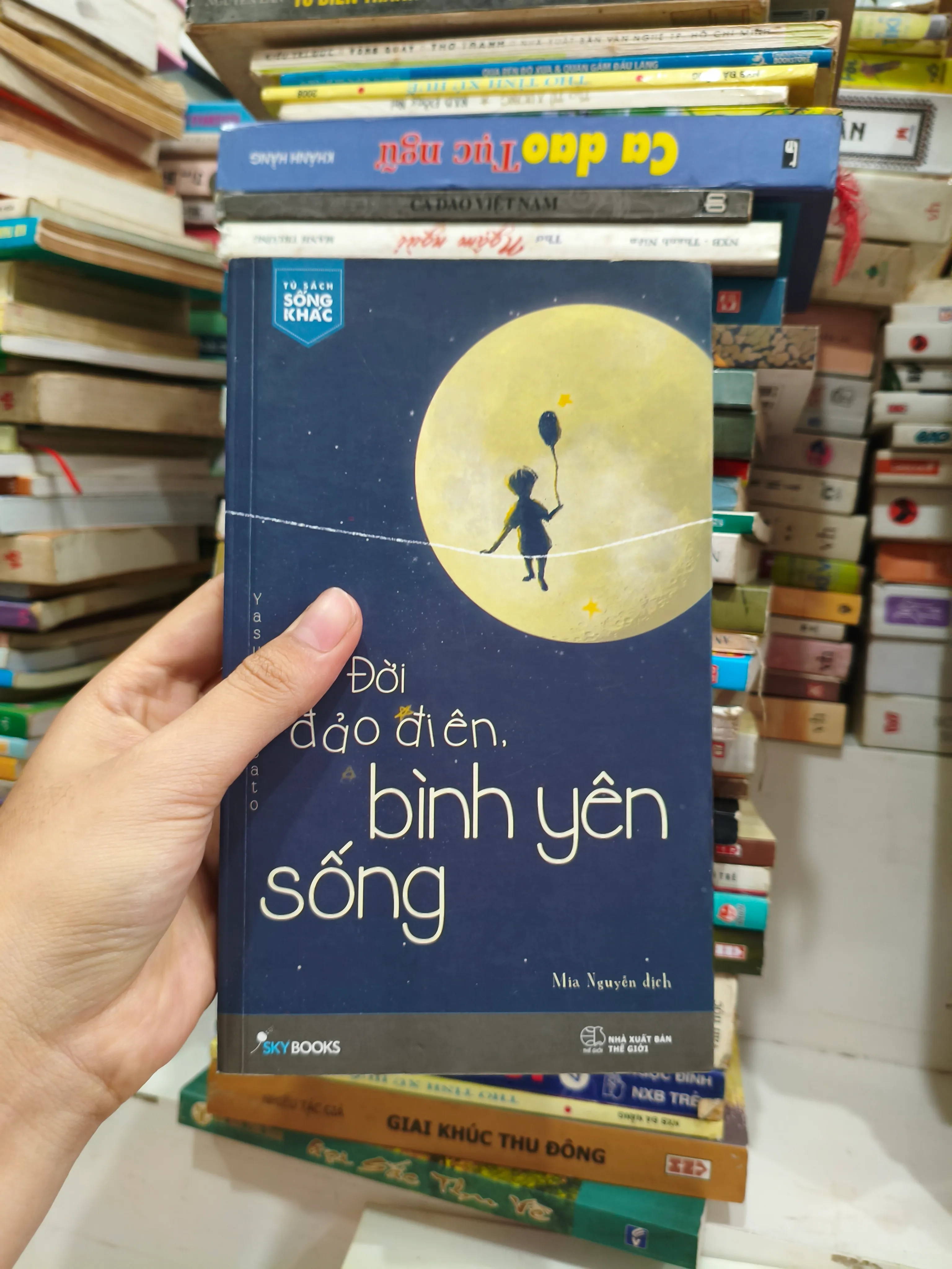 Đời đảo điên,bình yên sống 🌱 by  - Sách Book Cover - Ngọc Hiển Books