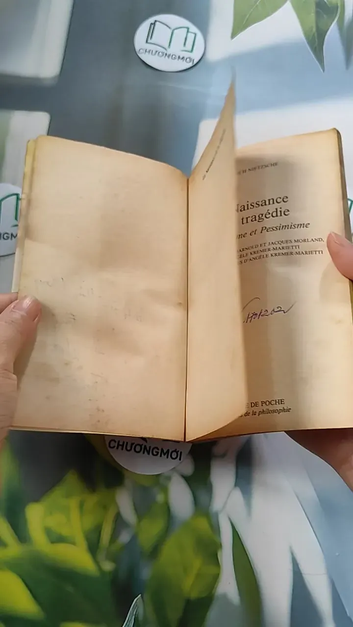 [XƯA] La Naissance de la tragédie (1994) - Friedrich Nietzsche 754451