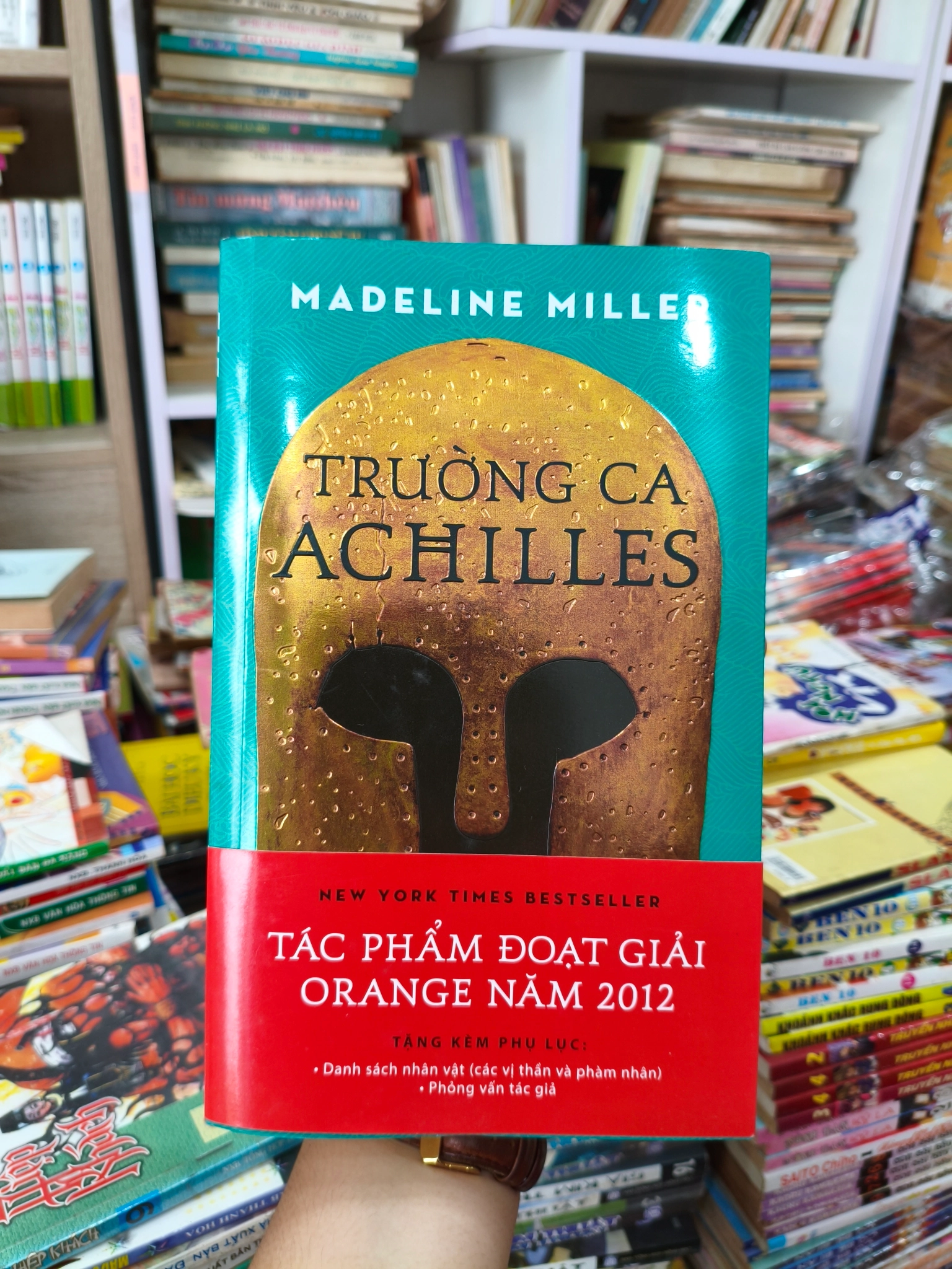 Trường ca Achilles by  - Sách Book Cover - Ngọc Hiển Books