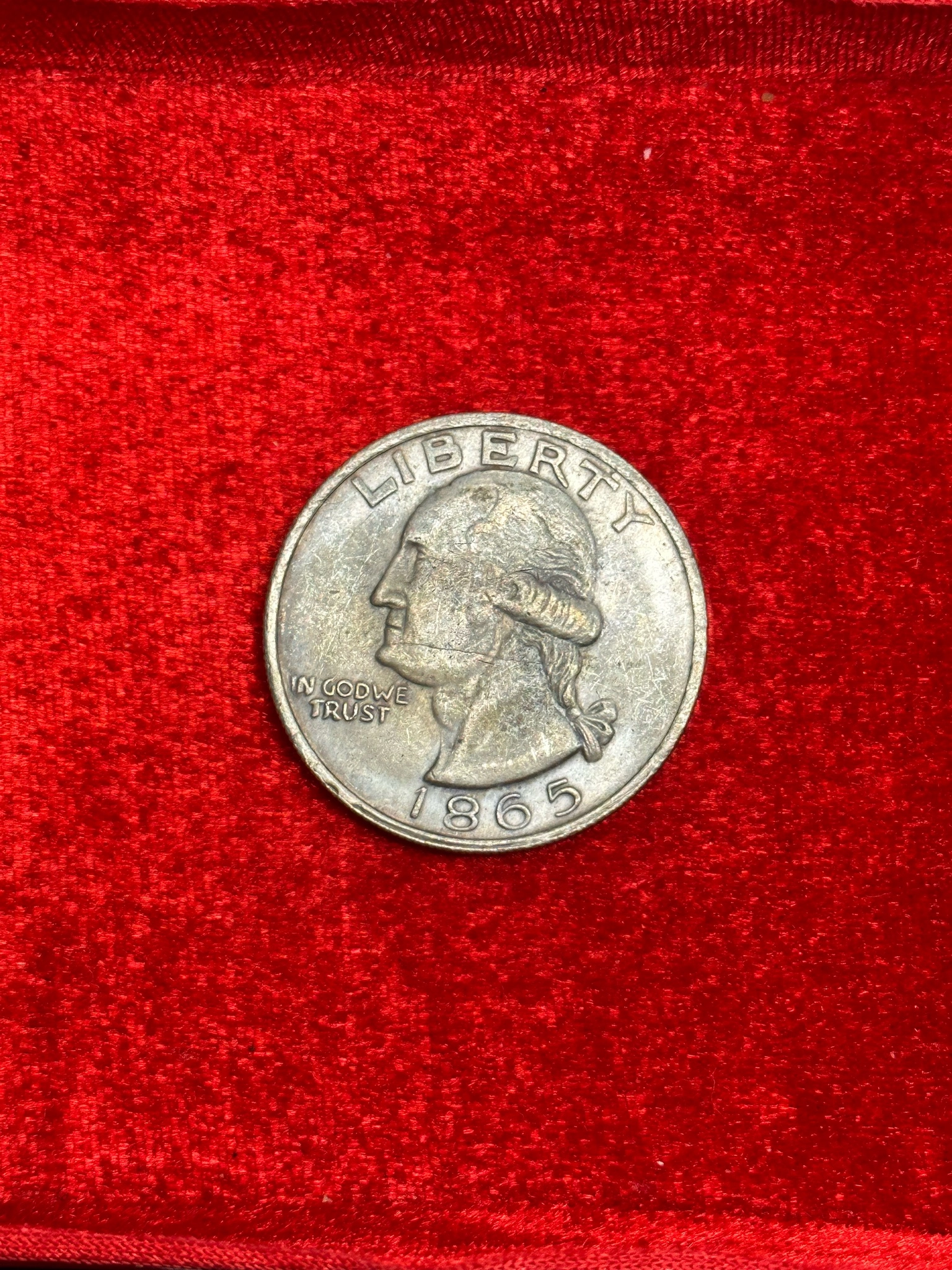 Xu 1865 Wasington Liberty 1 Dollar by  - Sách Book Cover - Ngọc Hiển Books