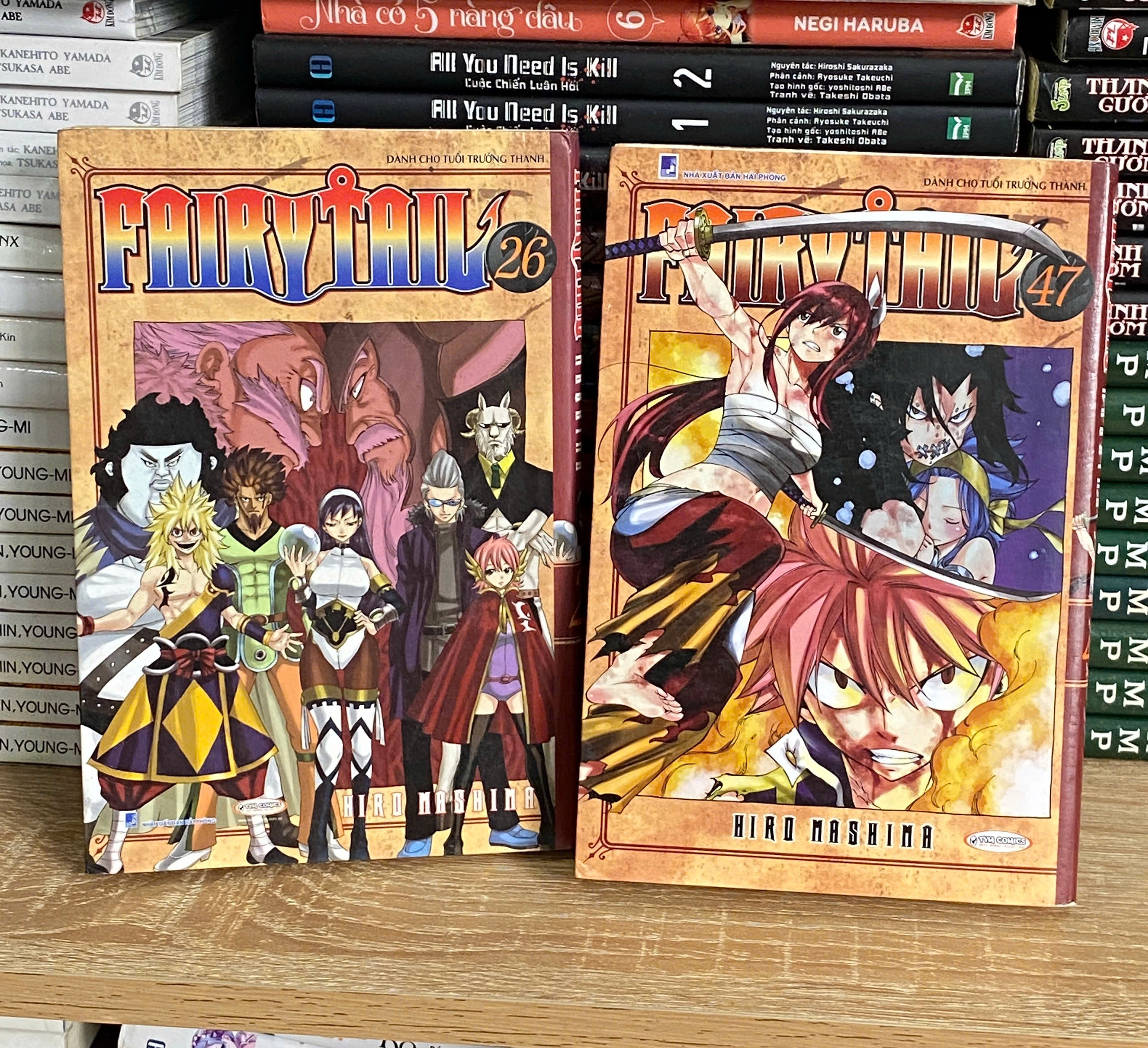 Fairy Tail by Hiro Mashima - Sách Book Cover - Ngọc Hiển Books