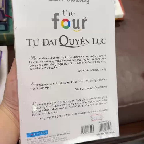 The Four – Tứ Đại Quyền Lực | Scott Galloway | Sách kinh doanh – công nghệ BESTSELLER - K4
