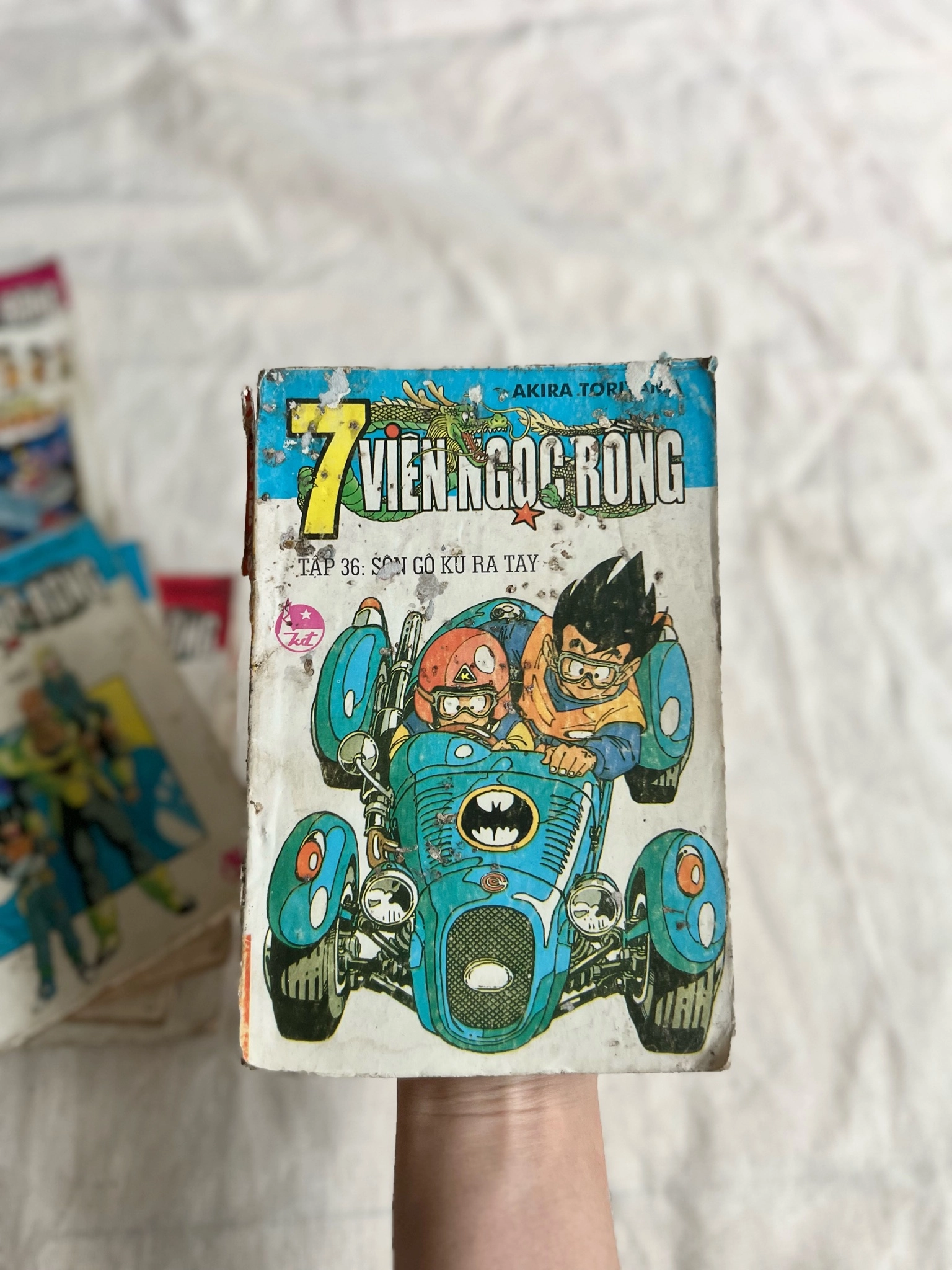 7 viên Ngọc rồng tập 36 by Akira Toriyama - Sách Book Cover - Ngọc Hiển Books