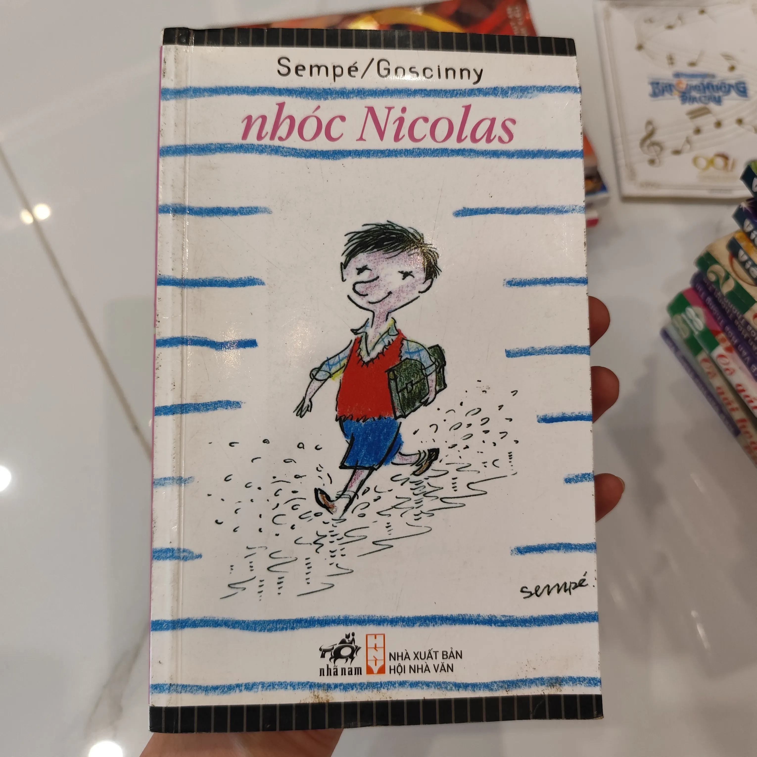Nhóc Nicolas by  - Sách Book Cover - Ngọc Hiển Books
