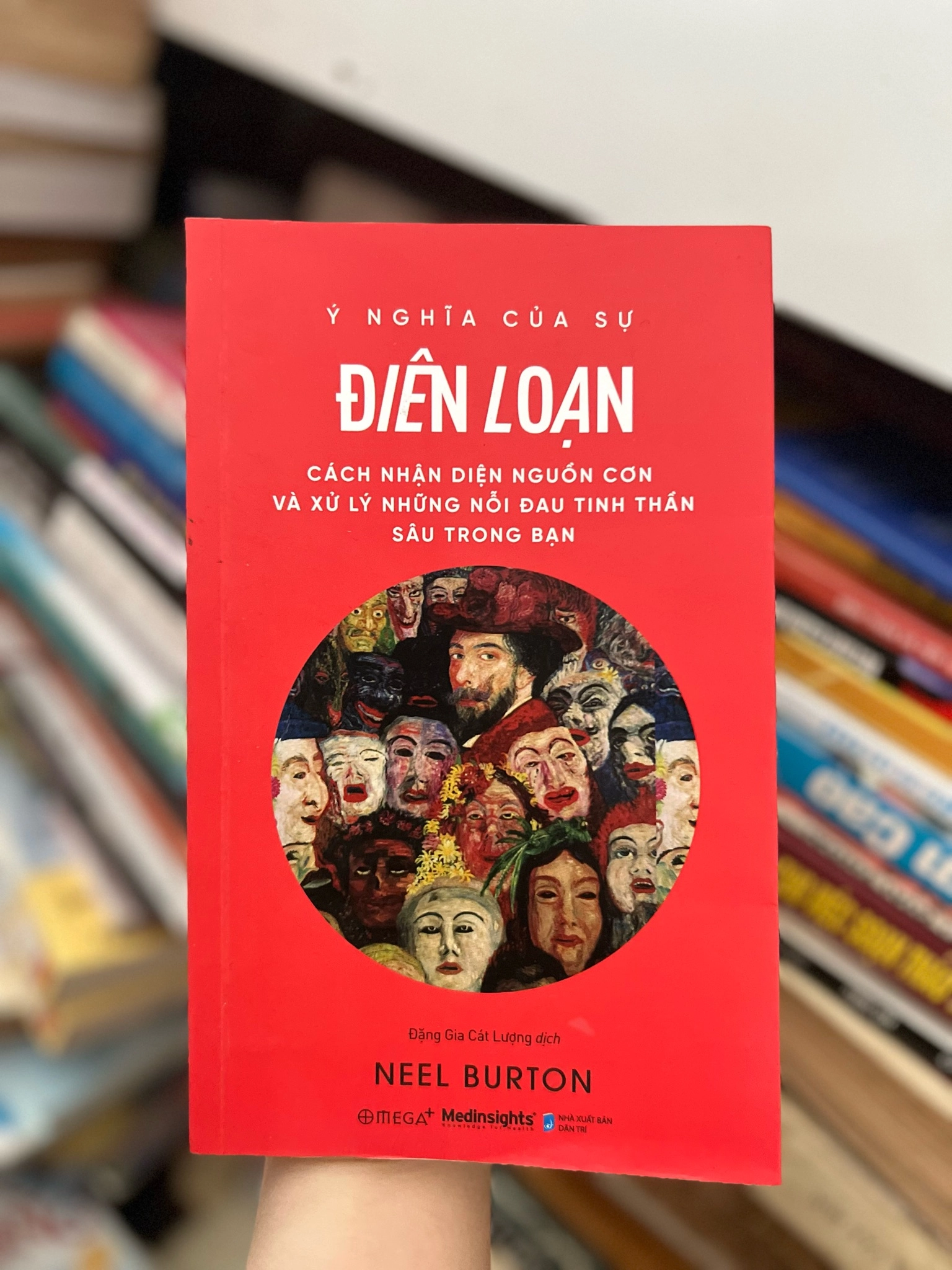 Ý nghĩa của điên loạn by Neel Burton - Sách Book Cover - Ngọc Hiển Books