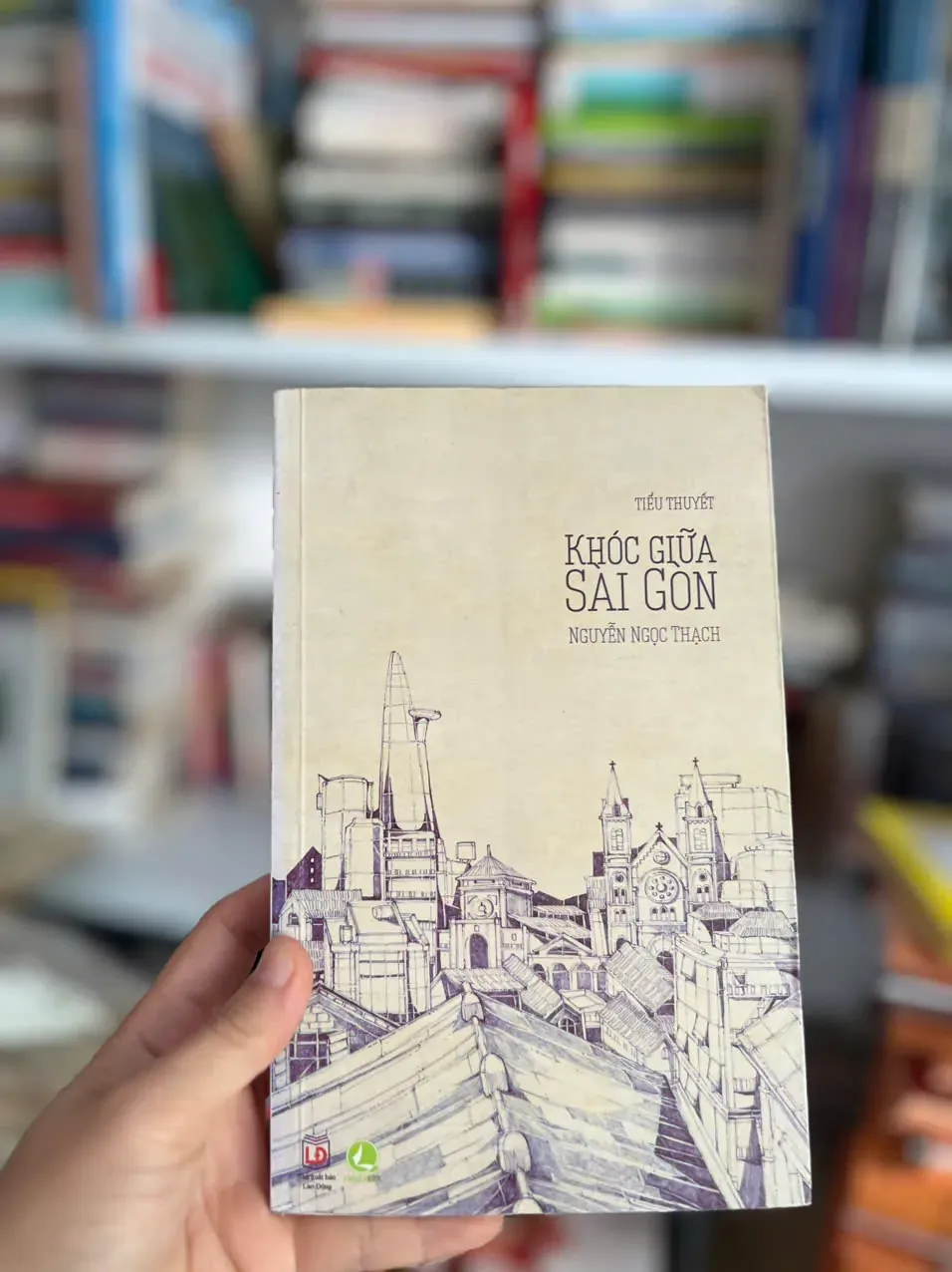 Khóc Giữa Sài Gòn ⭐ by  - Sách Book Cover - Ngọc Hiển Books