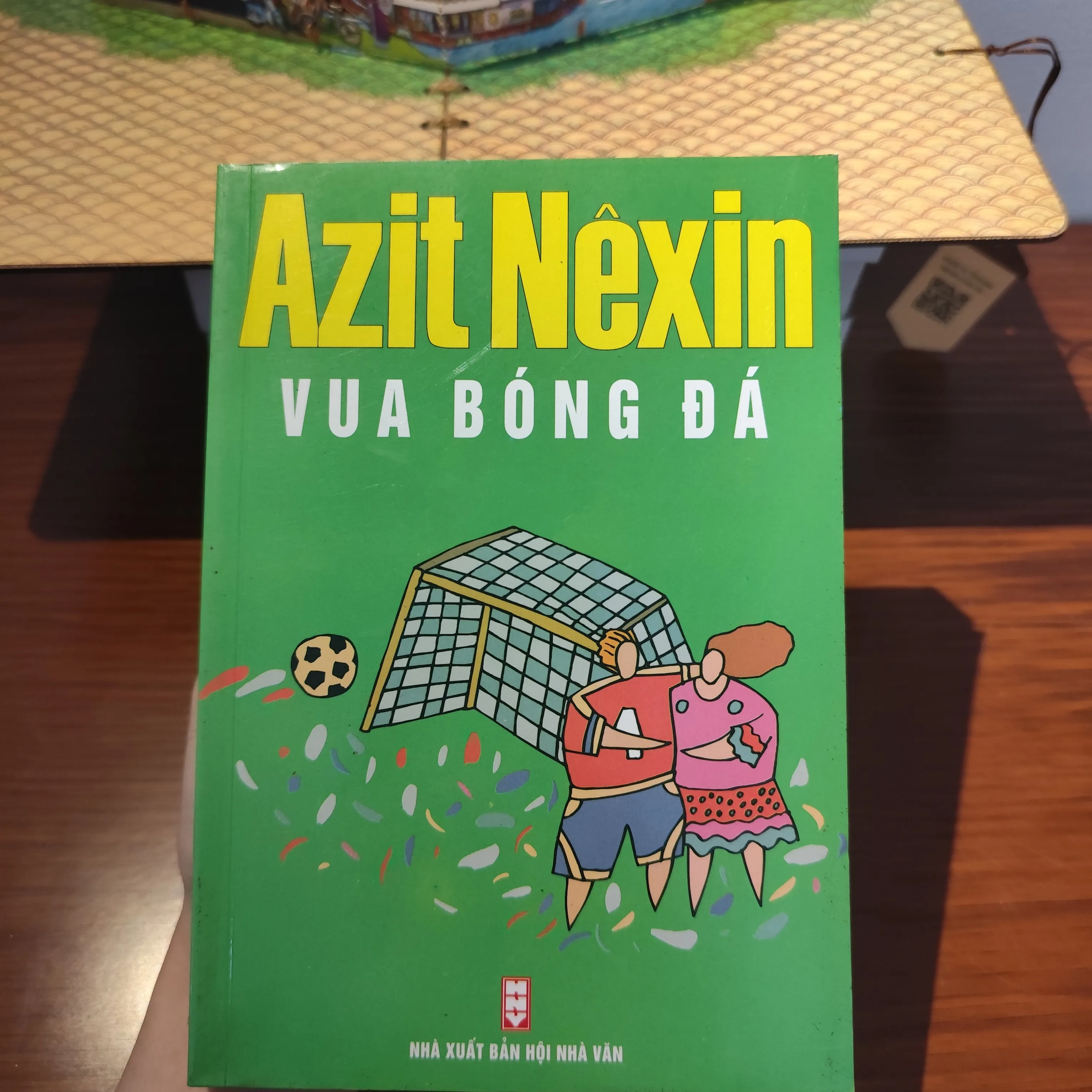 Vua bóng đá Azit Nexin by  - Sách Book Cover - Ngọc Hiển Books