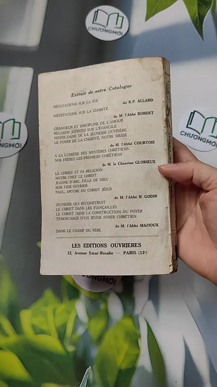 [MIỄN PHÍ BỌC SÁCH] [XƯA] Notre Chef le Christ (1938) - Chanoine Glorieux 754490