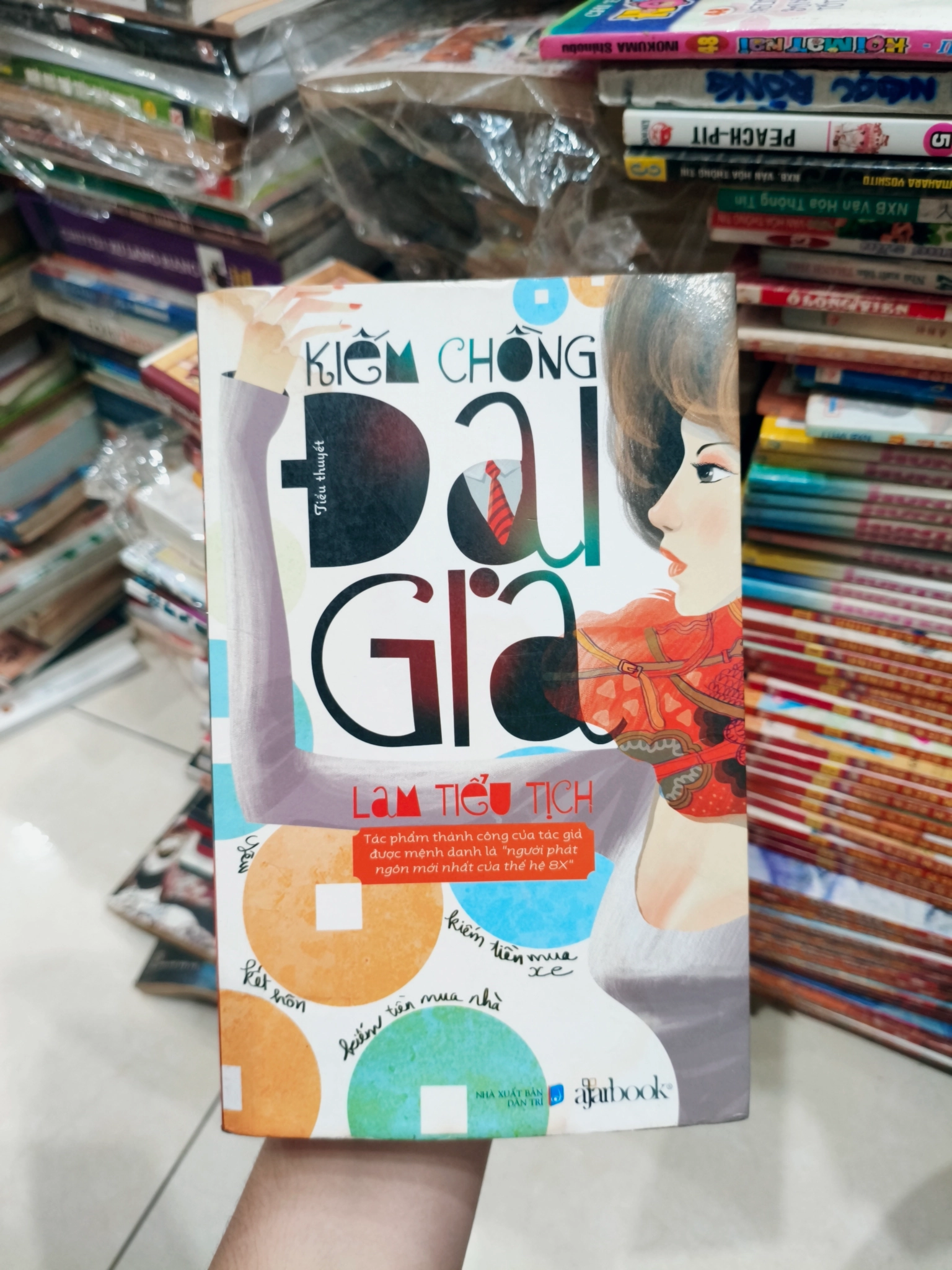Kiếm chồng đại gia 🌱 by  - Sách Book Cover - Ngọc Hiển Books