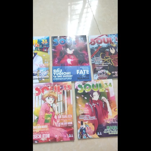 Combo 5 cuốn Tạp chí SouL - Chuyên đề văn hóa 2D Nhật Bản 189282