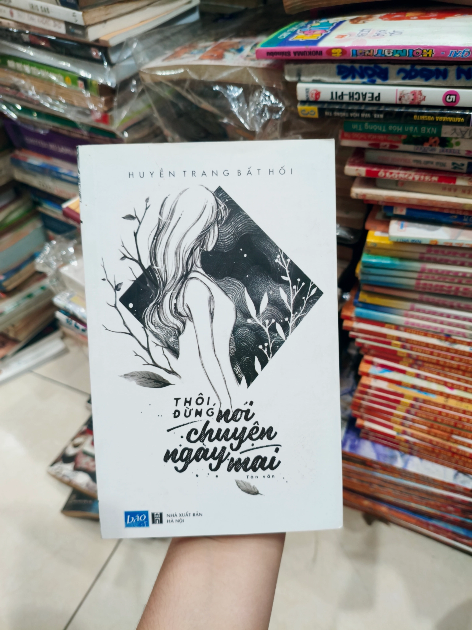 Thôi đừng nói chuyện ngày mai 🌱 by  - Sách Book Cover - Ngọc Hiển Books