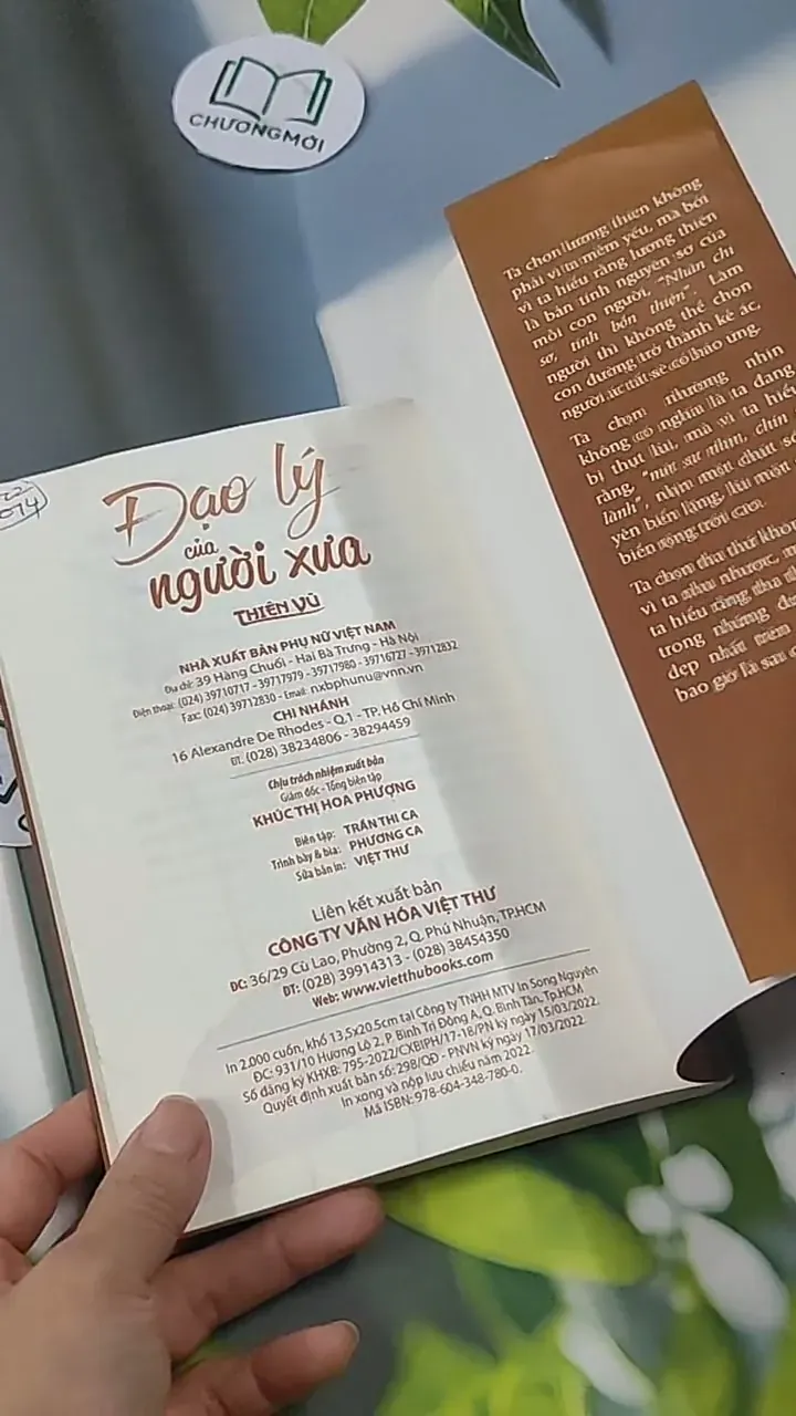 Đạo Lý Của Người Xưa - Thiên Vũ 705614