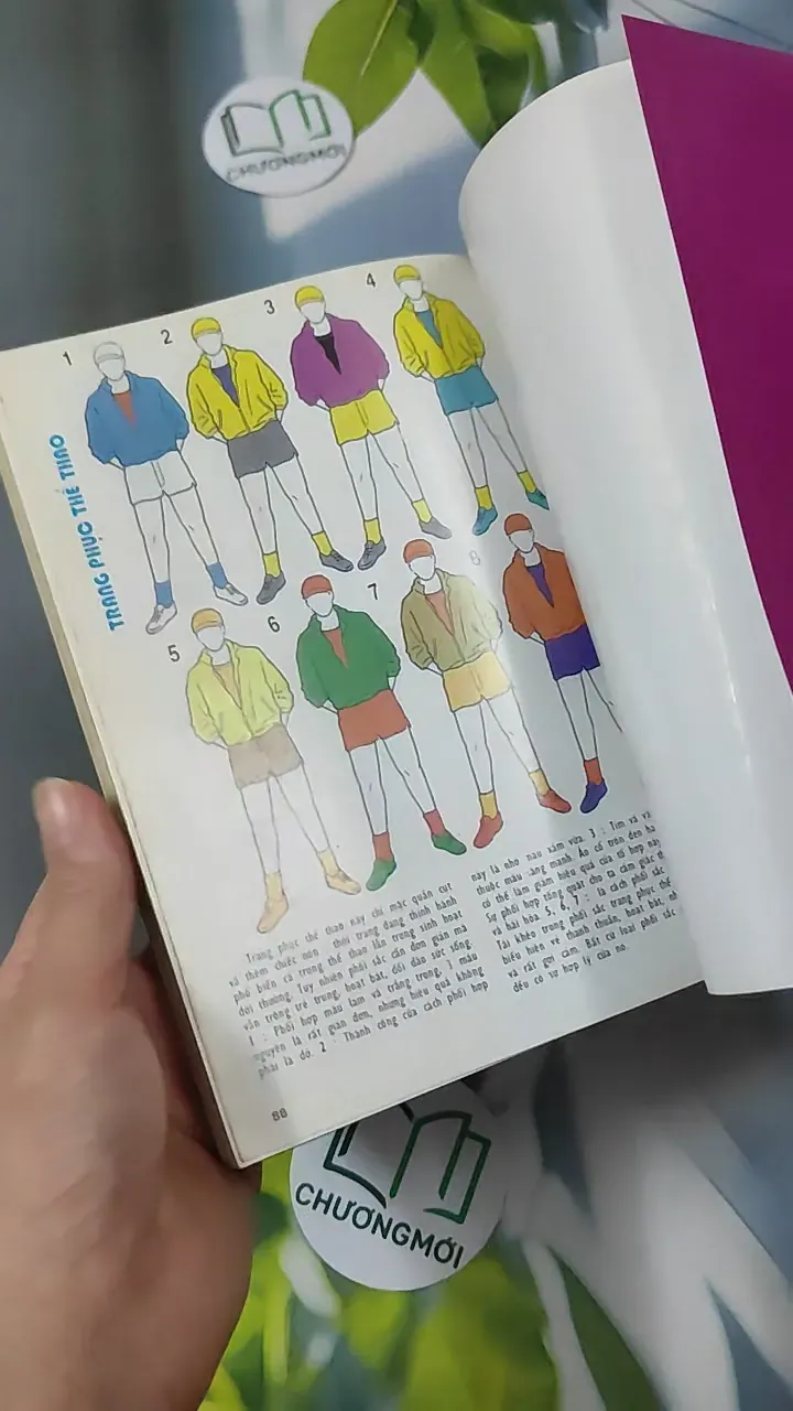[MIỄN PHÍ BỌC SÁCH] [XƯA] Nghệ Thuật Phối Màu Sắc Trong Trang Phục Hiện Đại (1996) - Lý Ngọc Quỳnh 780856