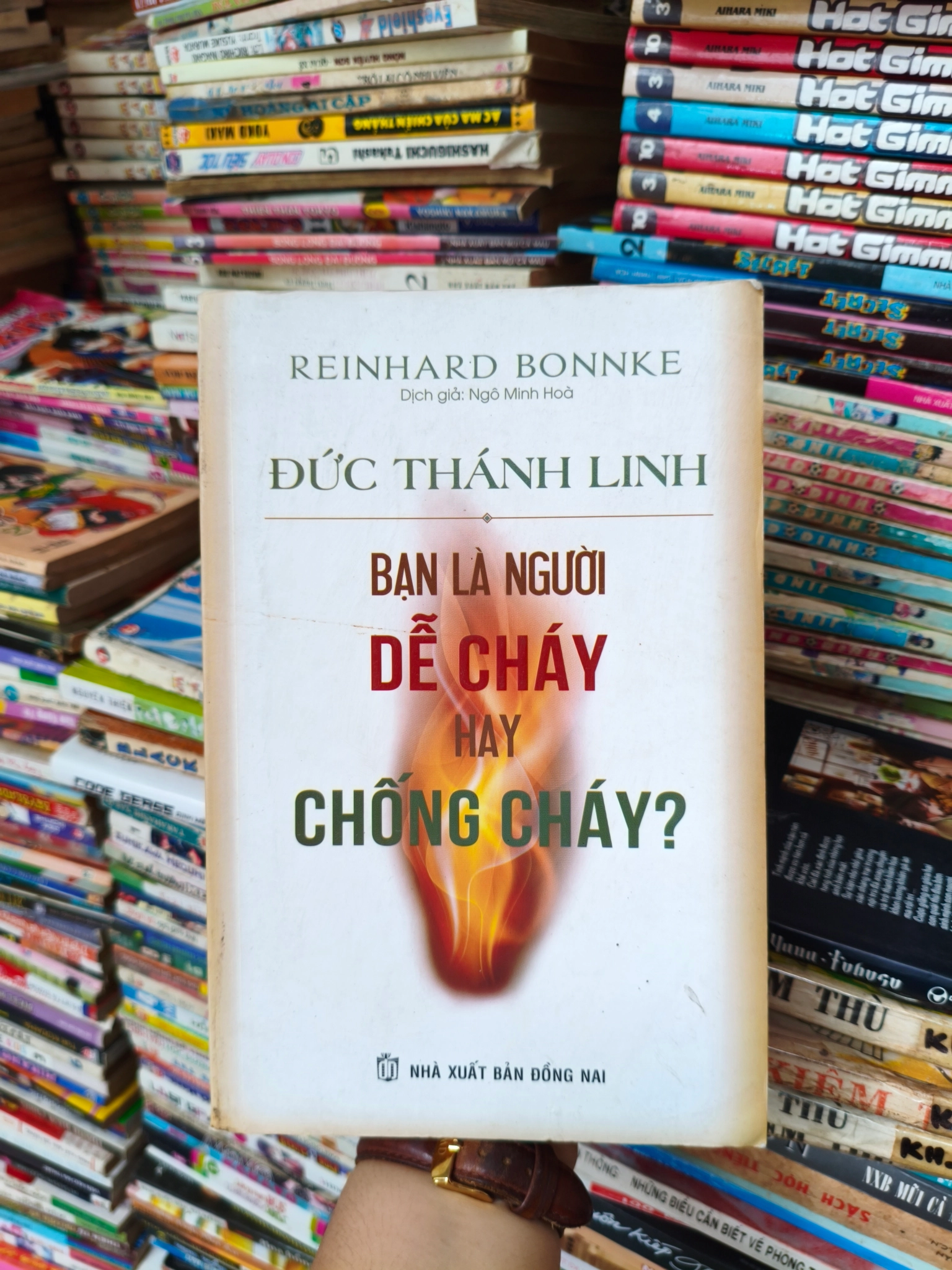 Bạn là người dễ cháy hay chống cháy 🌱 by  - Sách Book Cover - Ngọc Hiển Books