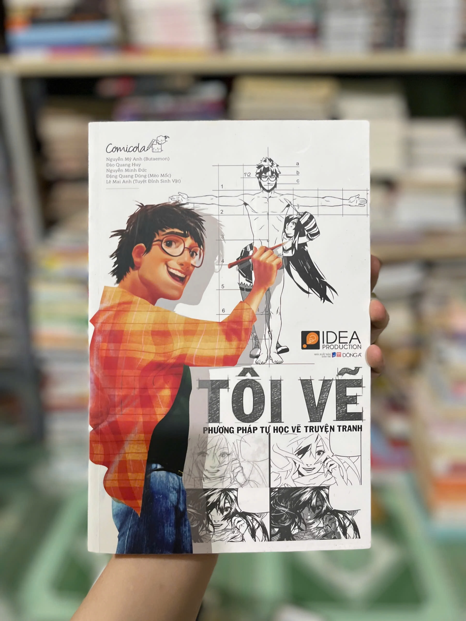 Tôi Vẽ - Phương Pháp Tự Học Vẽ Truyện Tranh by  - Sách Book Cover - Ngọc Hiển Books