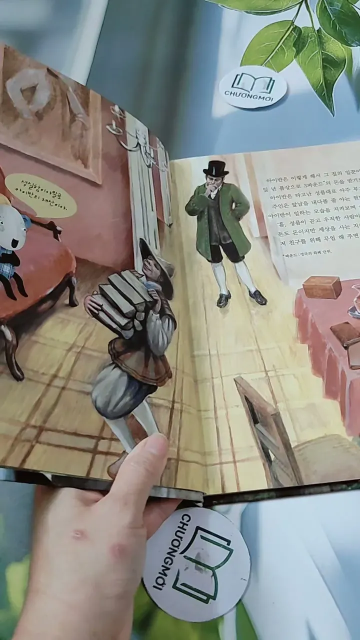 [Tặng nẹp góc] Truyện thiếu nhi Hàn Quốc: Moyamo Anu 31 -  모야모 아누와: 값진 세 마디 732026