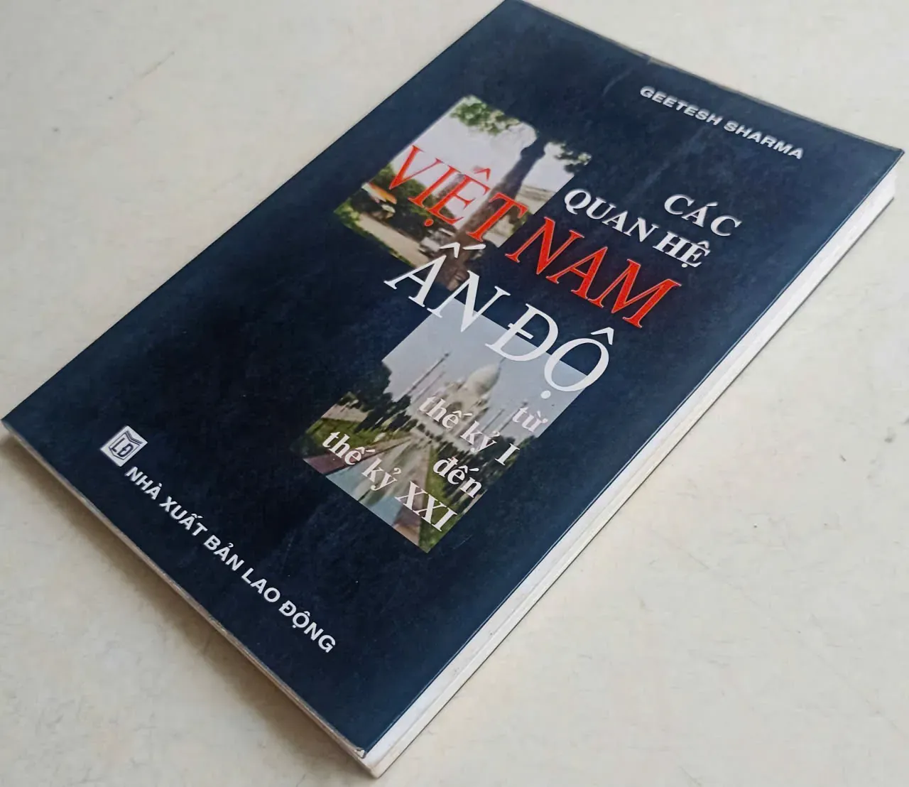 Các quan hệ Việt Nam - Ấn Độ🌻 by  - Sách Book Cover - Ngọc Hiển Books