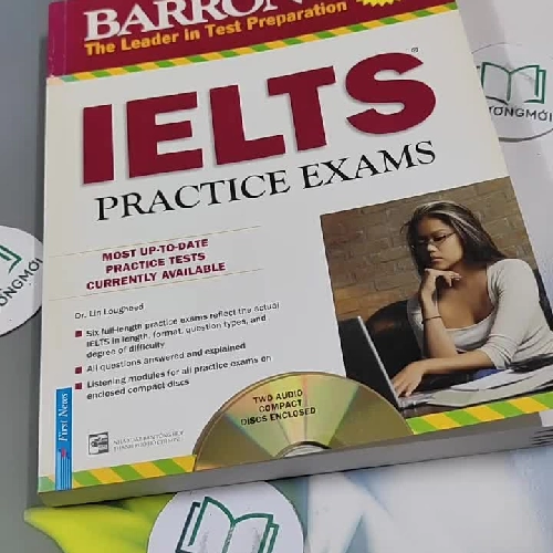 [MIỄN PHÍ BỌC SÁCH] Barron's IELTS Practice Exams (+2CD) - Dr Lin Lougheed