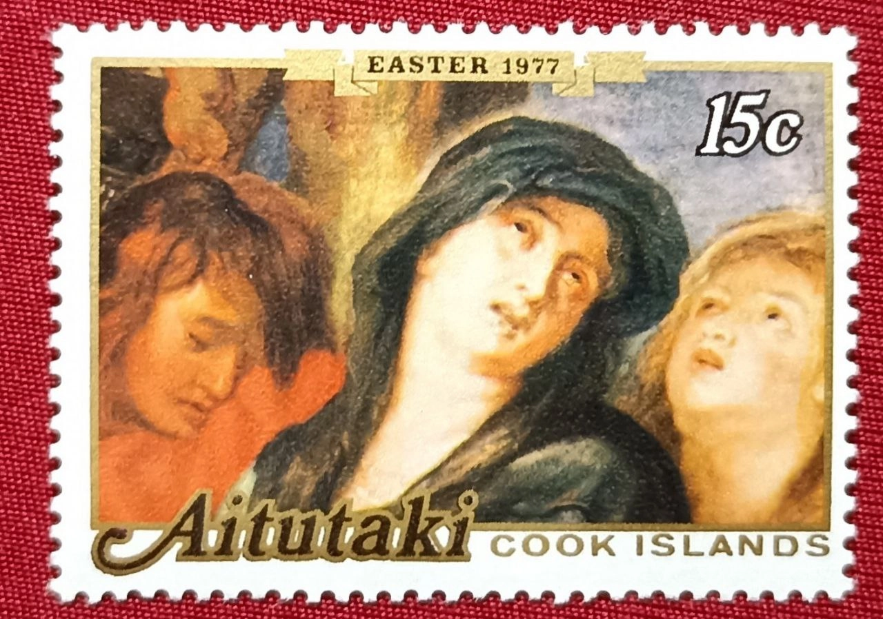 Tem Phục Sinh 1977, Aitutaki – một đảo thuộc Quần đảo Cook by  - Sách Book Cover - Ngọc Hiển Books