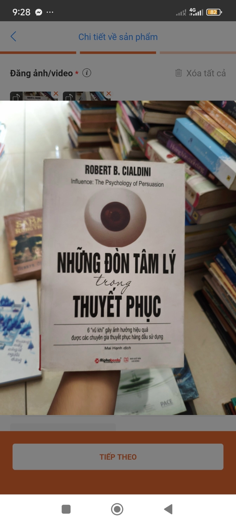 Những đòn tâm lí trong thuyết phục 🌱 by  - Sách Book Cover - Ngọc Hiển Books