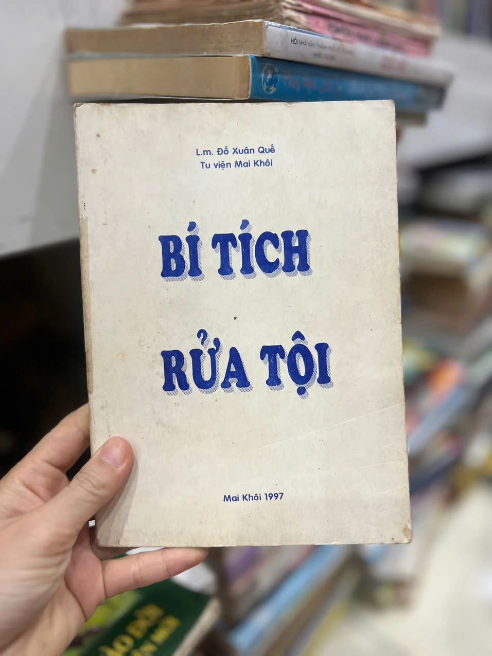 Bí Tích Rửa Tội by  - Sách Book Cover - Ngọc Hiển Books