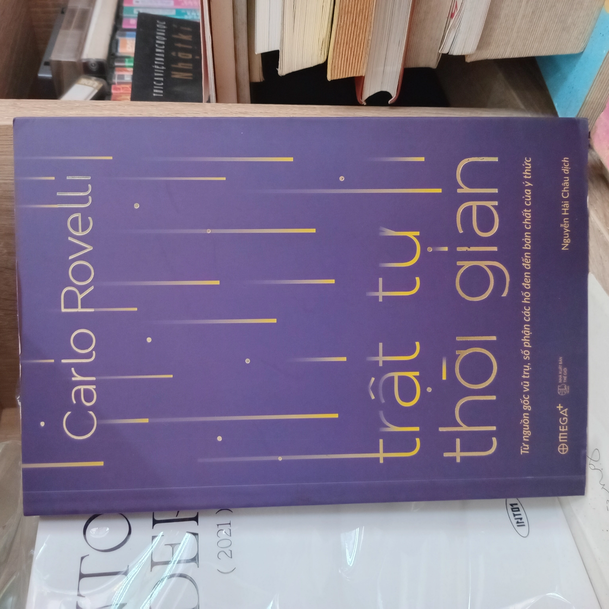 Trật tự thời gian by  - Sách Book Cover - Ngọc Hiển Books