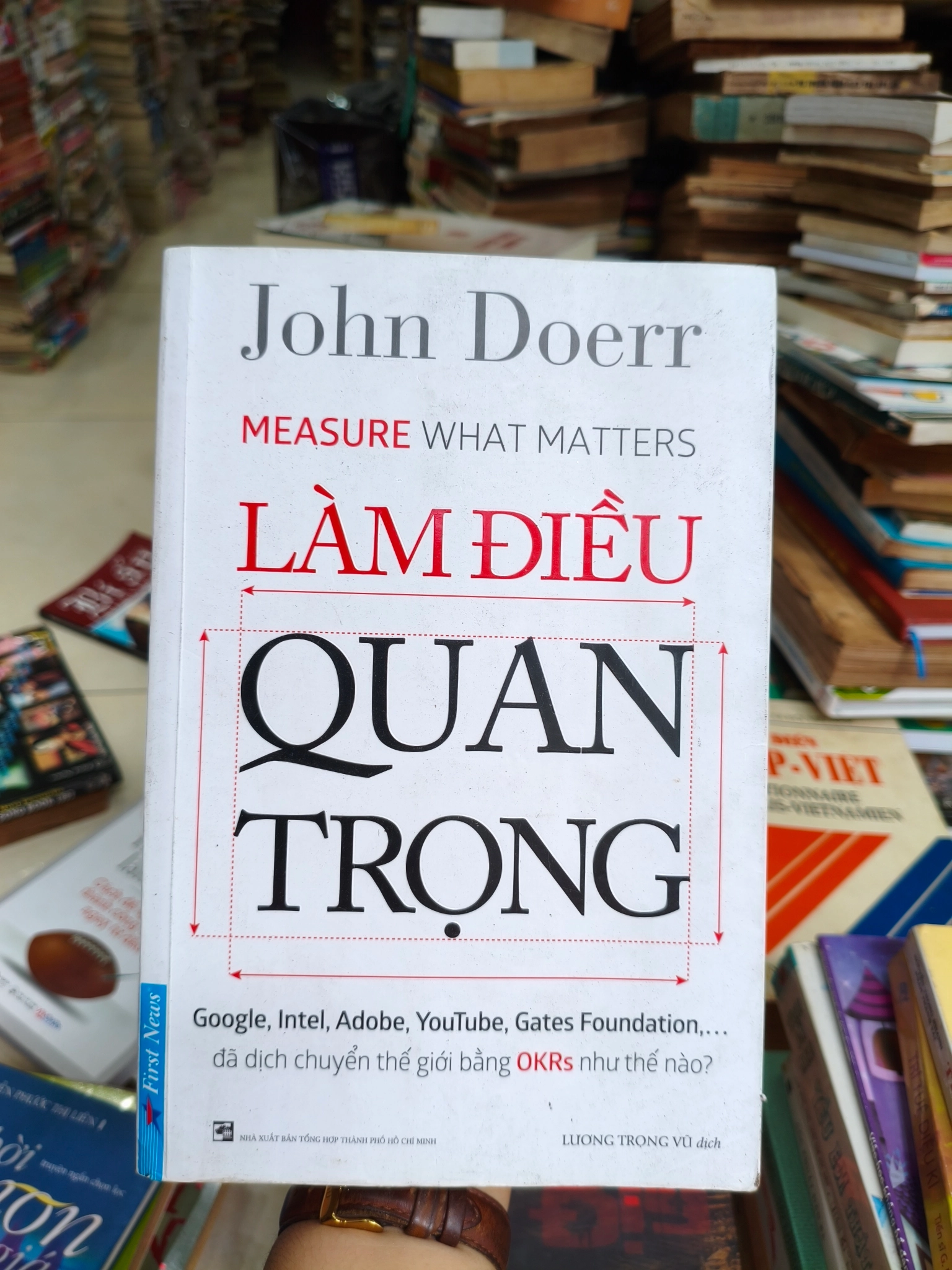 Làm điều quan trọng 🌱 by John Doerr - Sách Book Cover - Ngọc Hiển Books