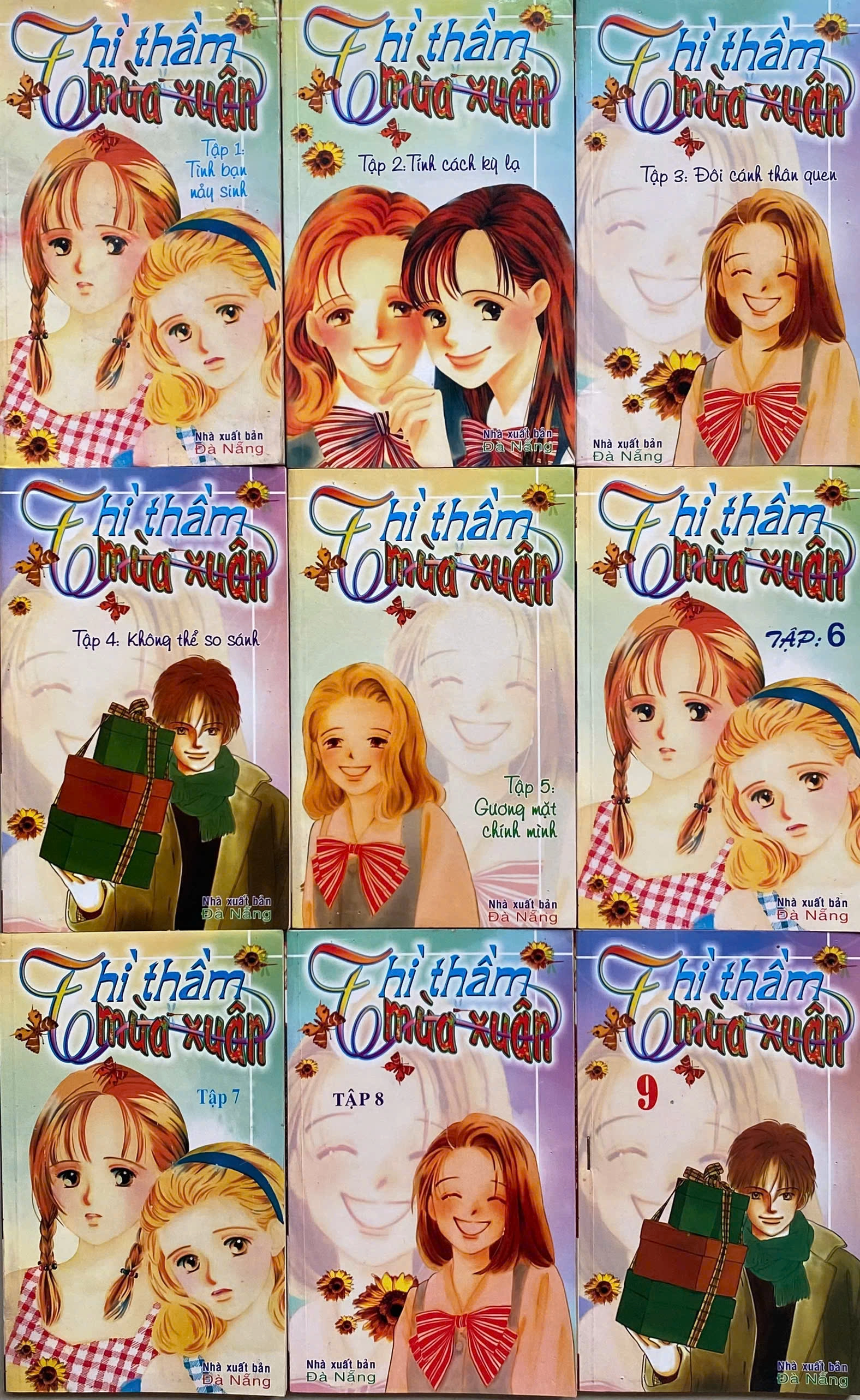 Thì thầm mùa xuân 1-9 by Roger Faligot - Sách Book Cover - Ngọc Hiển Books