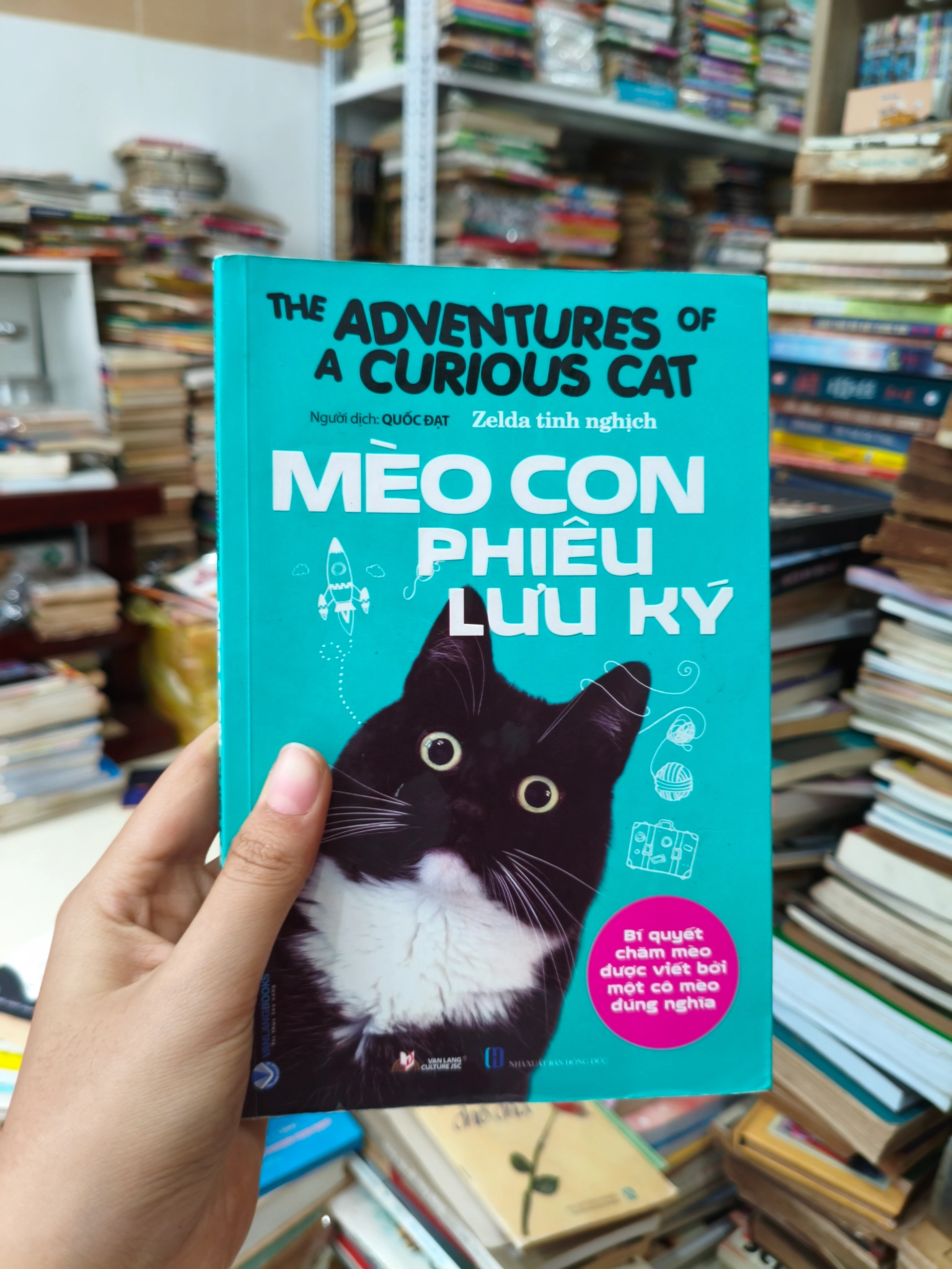 Mèo con phiêu lưu kí 🌱 by  - Sách Book Cover - Ngọc Hiển Books