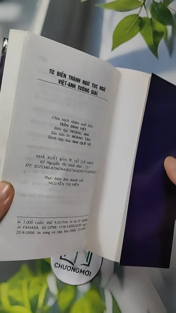 Từ Điển Thành Ngữ - Tục Ngữ Việt - Anh Tường Giải 727292