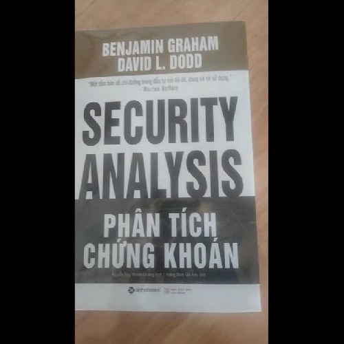 Phân tích chứng khoán - Benjamin Graham & David L. Dood 381768