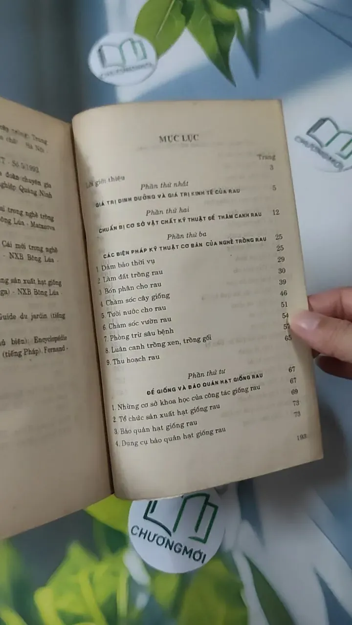 [XƯA] Sổ Tay Người Trồng Rau (1995) - Nguyễn Văn Thắng - Trần Khắc Thi 780855