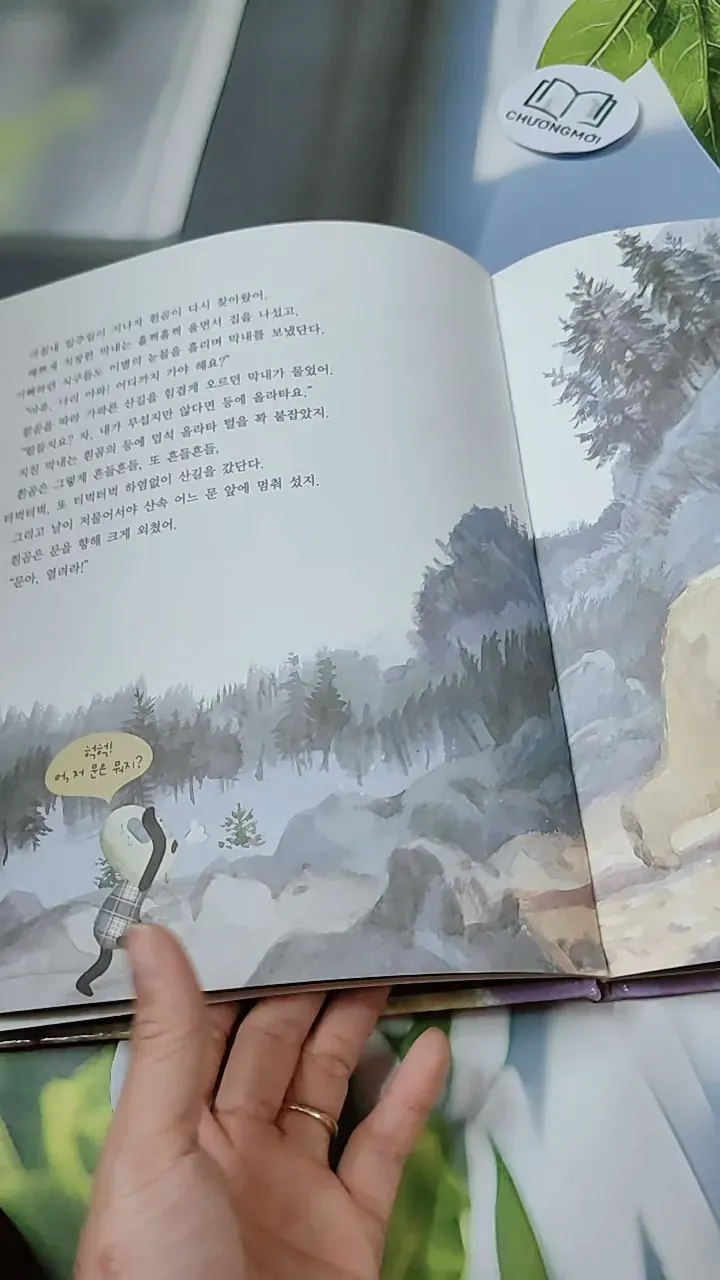 [Tặng nẹp góc] Truyện thiếu nhi Hàn Quốc: Moyamo Anu 46 -  모야모 아누와: 흰곰한테 시집갈게요 732047