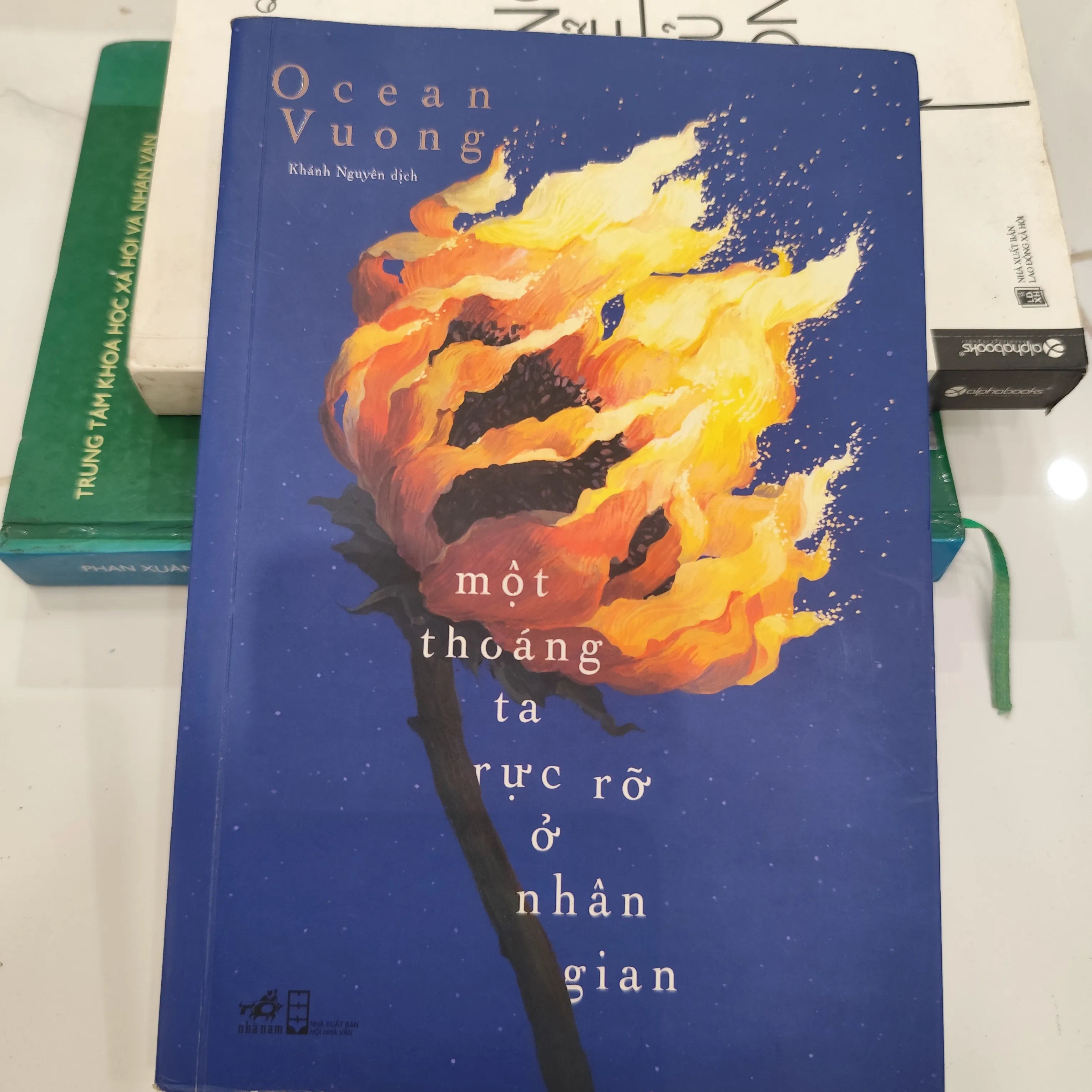 Một tháng ta rực rỡ ở nhân gian by  - Sách Book Cover - Ngọc Hiển Books