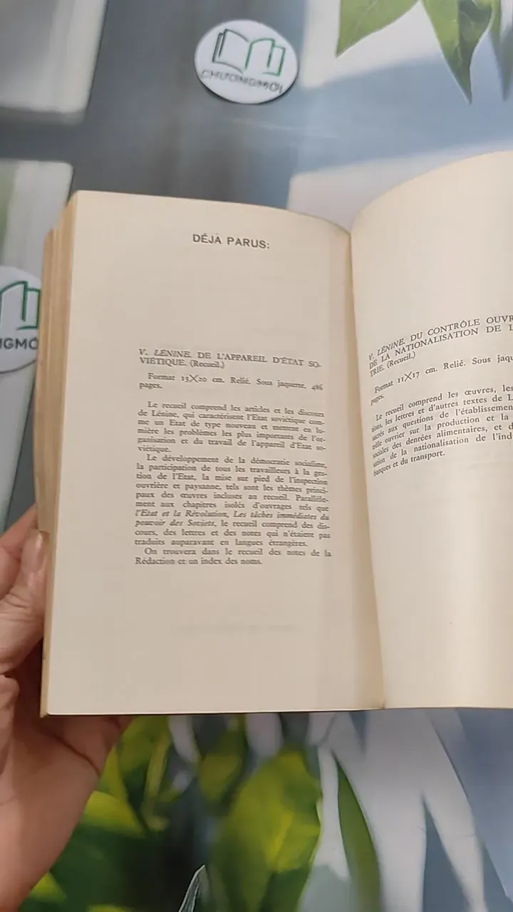 [MIỄN PHÍ BỌC SÁCH] [XƯA] Un pas en avant, deux pas en arrière (1970) - V. Lénine 754452