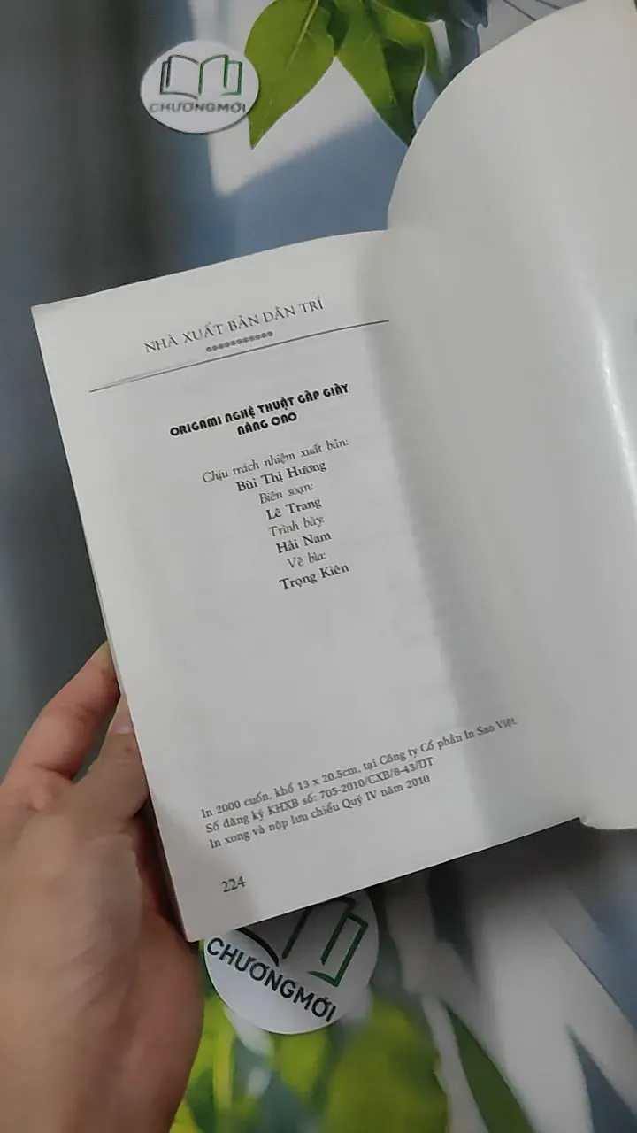 Origami Nghệ Thuật Gấp Giấy Nâng Cao - Nguyễn Tú Tuấn 780863