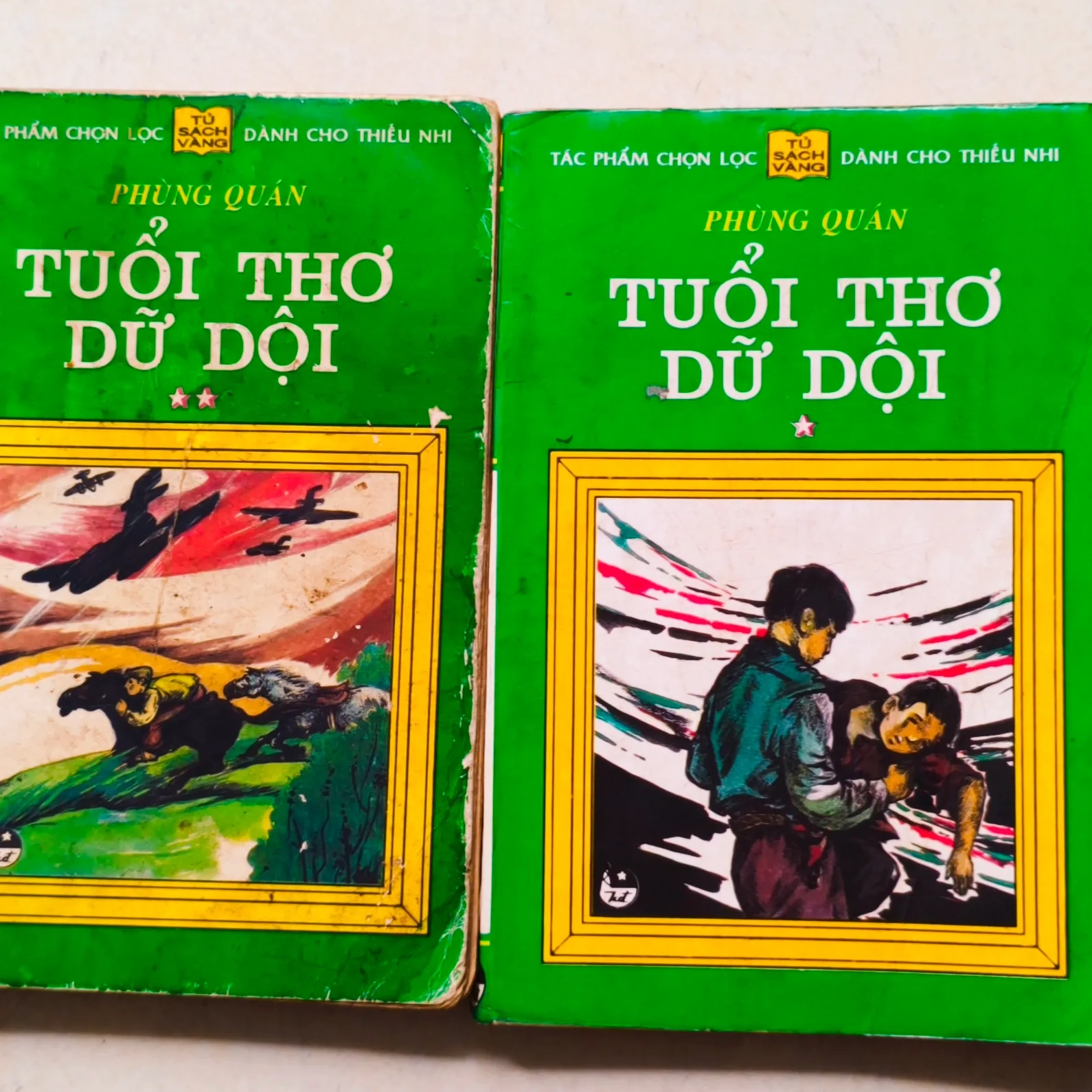 Tuổi thơ dữ dội ( 4 quyển ) 🌱 by  - Sách Book Cover - Ngọc Hiển Books